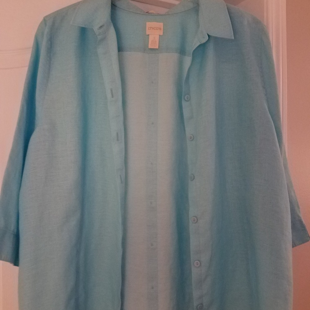 Chico's tank and jacket